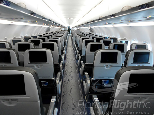 Commerical Aircraft Interior Gallery | Florida Flight Aviation Services